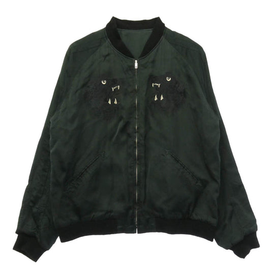 Y's Yohji Yamamoto ワイズ ヨウジヤマモト TAILOR TOYO テイラー東洋 YF-Y50-505 TAILOR TOYO テイラー東洋 Y's 1972 SUKAJAN 港商 ワイズ 50周年 スカジャン ジャケット ブラック系 4【中古】
