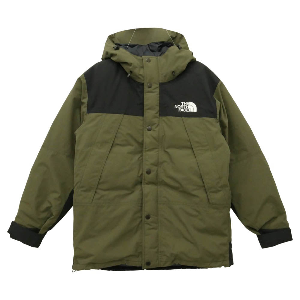 THE NORTH FACE ノースフェイス ND92454 MOUNTAIN DOWN JACKET マウンテン ダウン ジャケット カーキ系 L【中古】