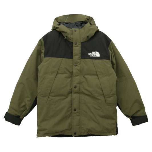 THE NORTH FACE ノースフェイス ND92454 MOUNTAIN DOWN JACKET マウンテン ダウン ジャケット カーキ系 L【中古】
