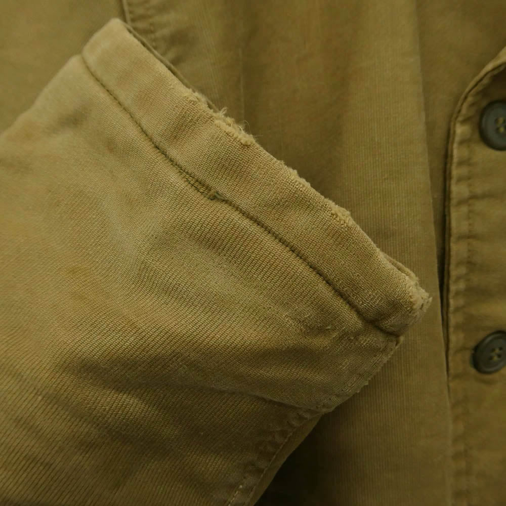 ヴィンテージ 40s N-1 ボア デッキジャケット カーキ系 40【中古】