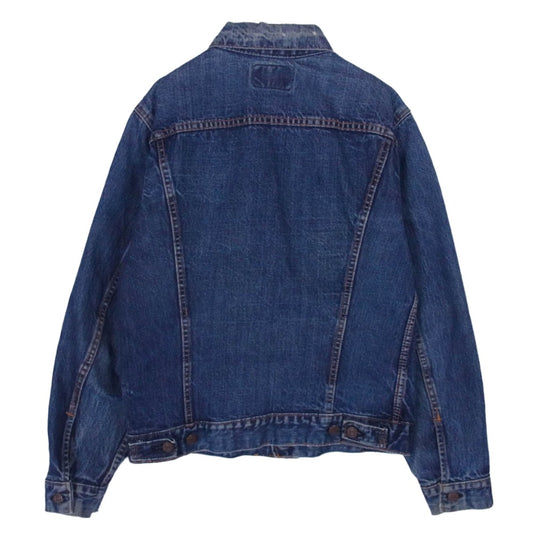 Levi's リーバイス 60s 70s 70505 4th BIGE ボタン裏刻印525 デニムジャケット インディゴブルー系 不明【中古】