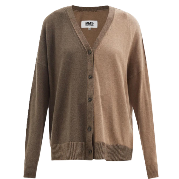 エルボーパッチカーディガン 画像