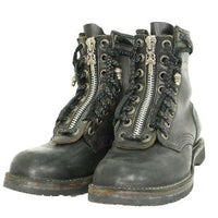 Fireman Boots w/Dagger Zipper 画像