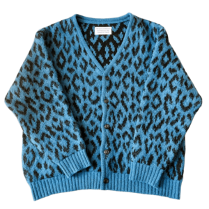 LEOPARD MOHAIR CARDIGAN 画像