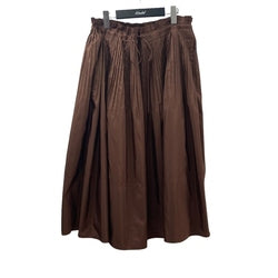 Silk Taffeta Gathered Skirt 画像