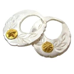 Star Gold Earrings 画像