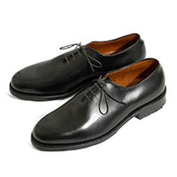 ホールカット プレーントゥ オックスフォード カーフスキン 画像