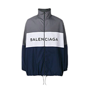 18SS High-neck Logo-print Jacket 画像