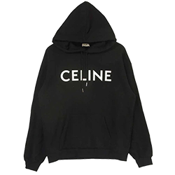 LOOSE SWEATSHIRT IN COTTON WITH CELINE PRINT 画像