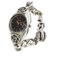 オイスターデイト アンティーク オールド フローラルモチーフ 画像