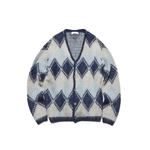 MOHAIR ARGYLE CARDIGAN 画像