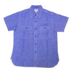  シャンブレーシャツ　BR 画像