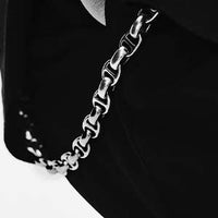 2 Miracle Skulls On Clip With Smooth H.W.O & Smooth Anchor Wallet Chain 画像