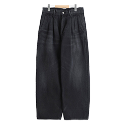 Selvage Denim Two Tuck Pants 画像