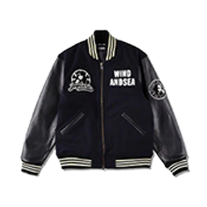 ヒステリックグラマー × WIND AND SEA / STADIUM JUMPER 画像