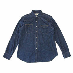 White Tag Denim Western Shirts 画像