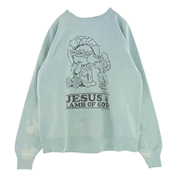 JESUS CREW NECK SWEAT 画像