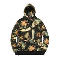 Study of Hands Hooded Sweatshirt 画像
