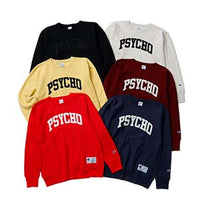 25AW 「PSYCHO」リバースウィーブ クルー ネック スウェットシャツ  画像