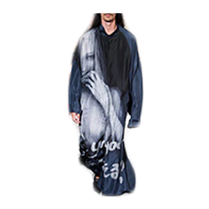 ヨウジヤマモト× 内田すずめ 拒食と自爆 ロングシャツ 画像