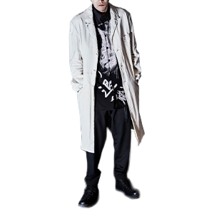 メルトンデカ金釦コート 画像