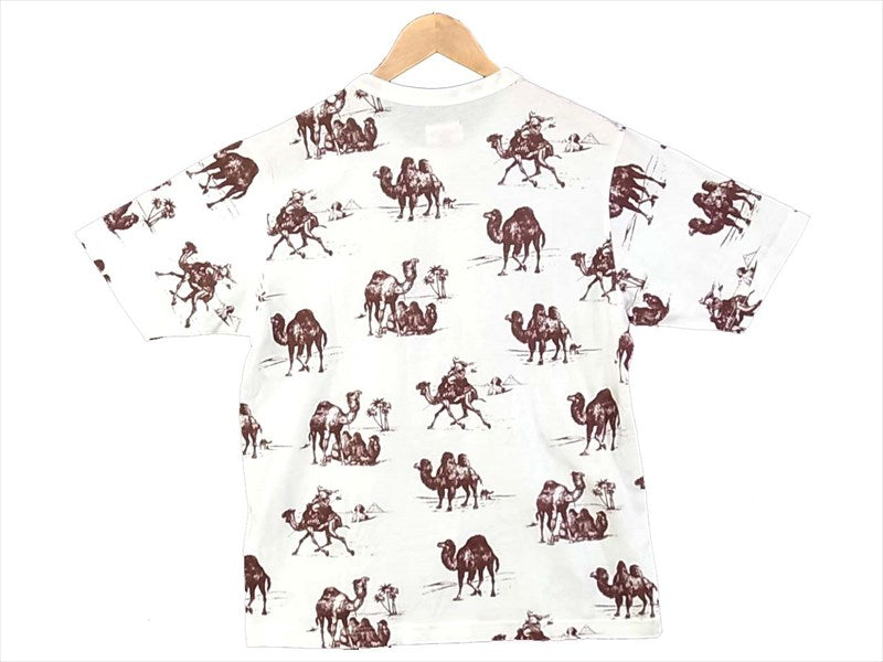 Supreme シュプリーム 12SS Camels Tee キャメル ラクダ プリント 半袖 Tシャツ 白 白 M【美品】【中古】