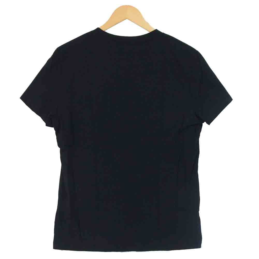 BALMAIN バルマン ロゴ Tシャツ ブラック×ゴールド系 L【中古】