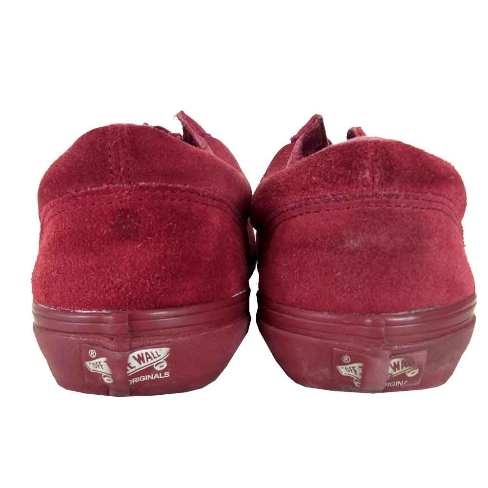 VANS バンズ VN-0SF5H1X x ダブルタップス ヴォルト WTAPS OG STYLE 36 LX BURGUNDY ワインレッド系 28.0cm【中古】
