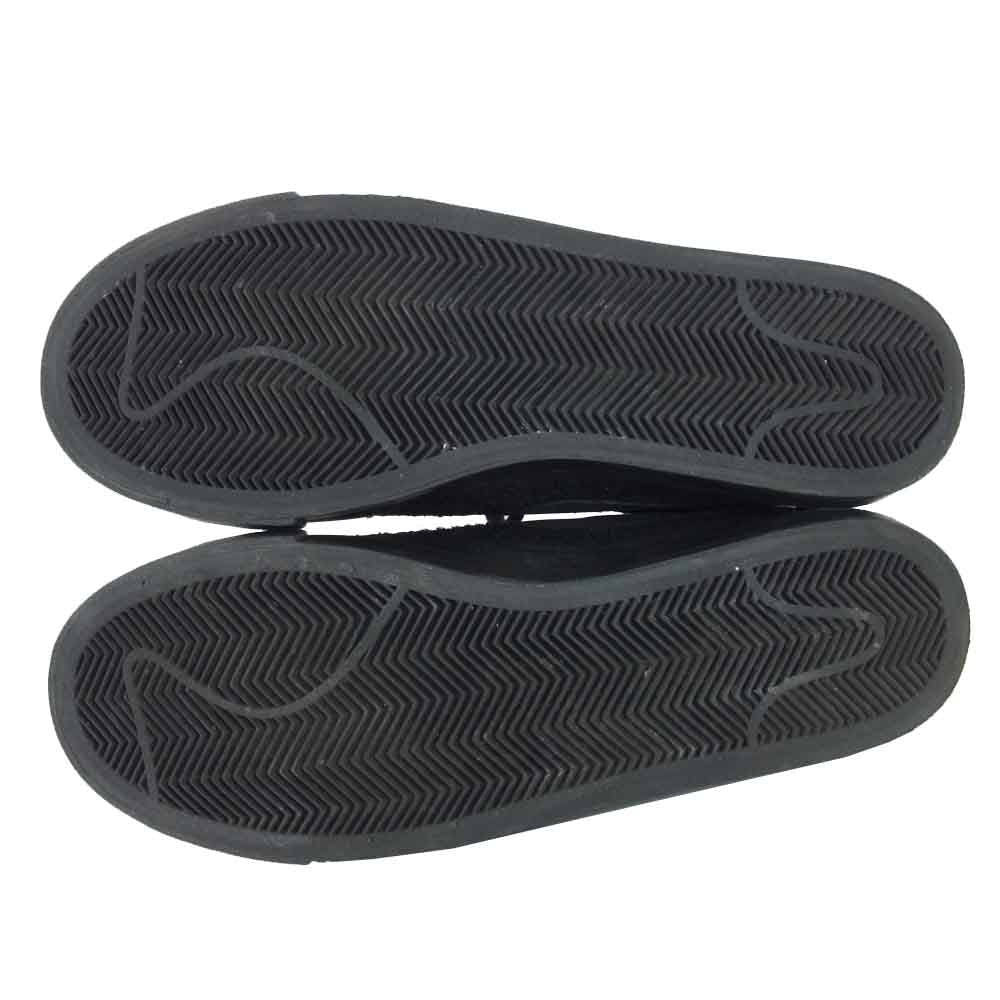 NIKE ナイキ 633699-009 × コムデギャルソン ブレザー ロー プレミアム BLAZER LOW PREM CDG SP ブラック系 28cm【美品】【中古】