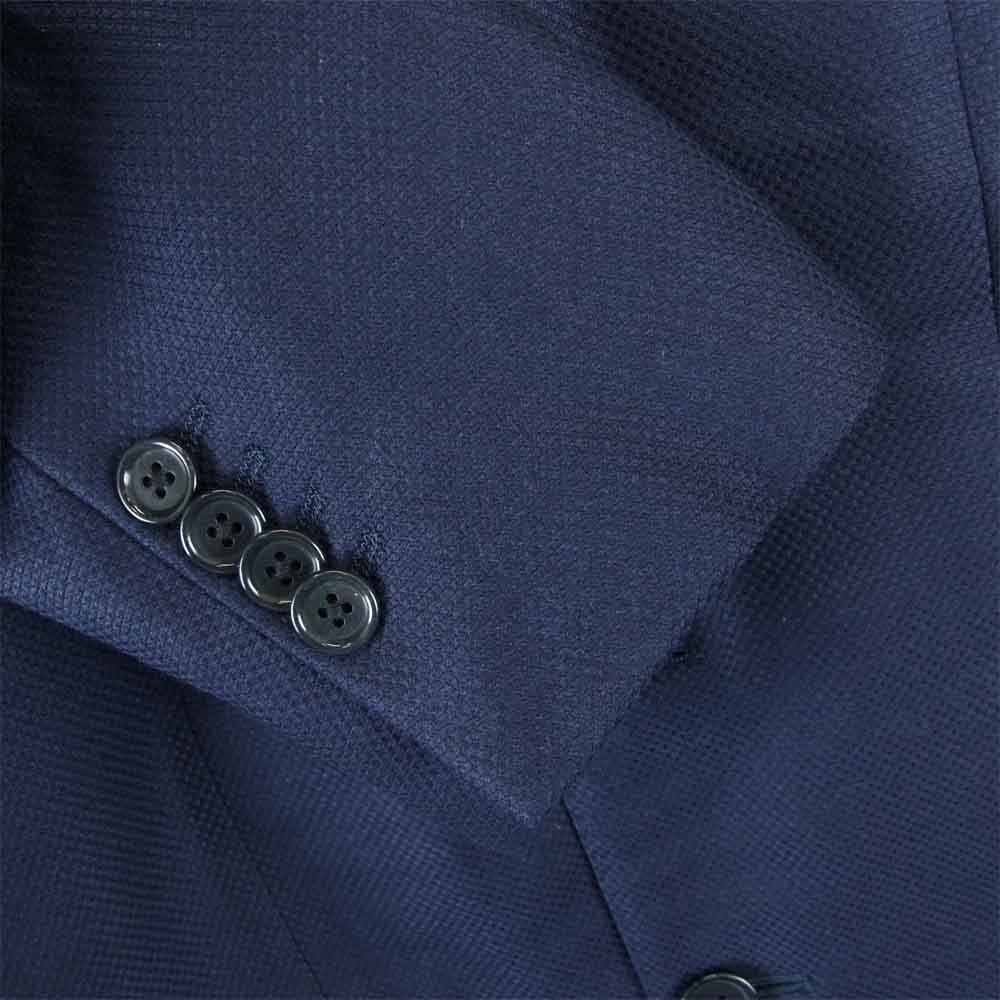 UNITED ARROWS ユナイテッドアローズ 1122-161-5213 UADB ホップサック タスマニア ウール 3B テーラード ジャケット ネイビー系 44【中古】