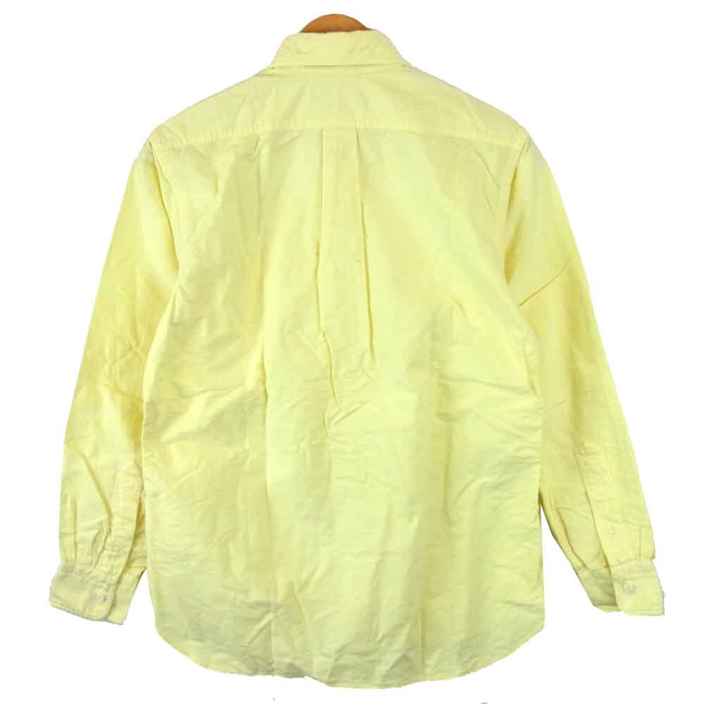 ギットマンブラザーズ ボタンダウン コットン シャツ イエロー系 32 14 1/2【中古】