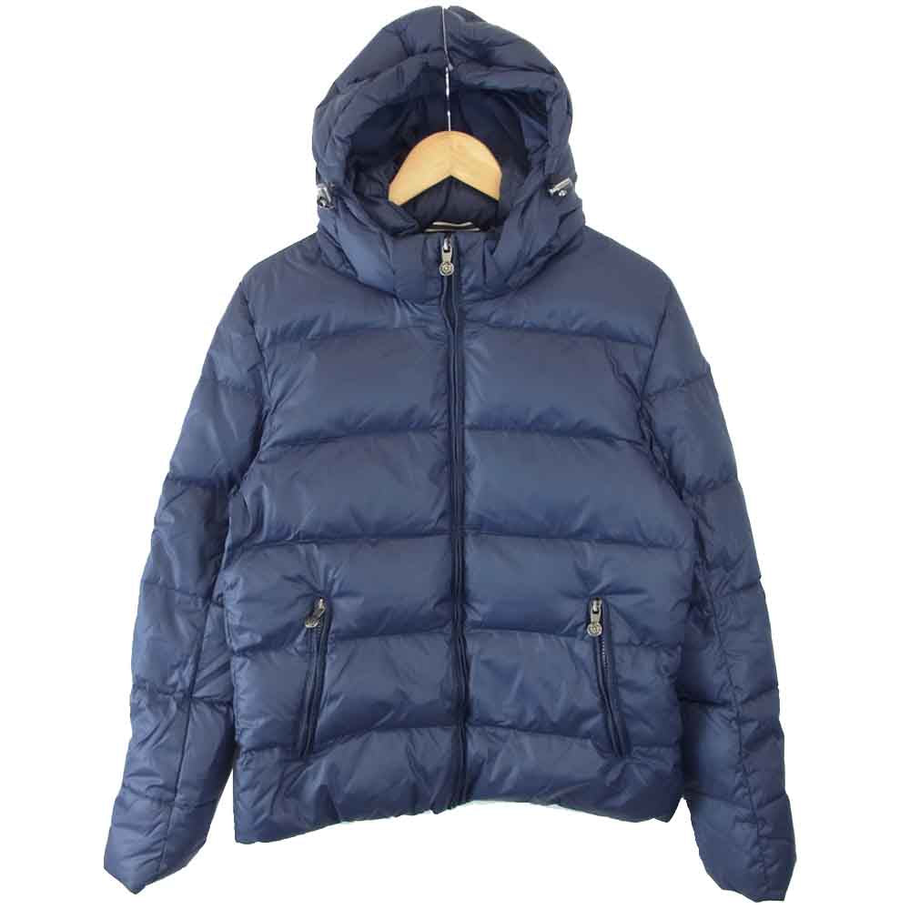 Pyrenex ピレネックス HMO009 SPOUTNIC MAT JACKET AMIRAL スプートニク マット ダウンジャケット ネイビー系 S【中古】