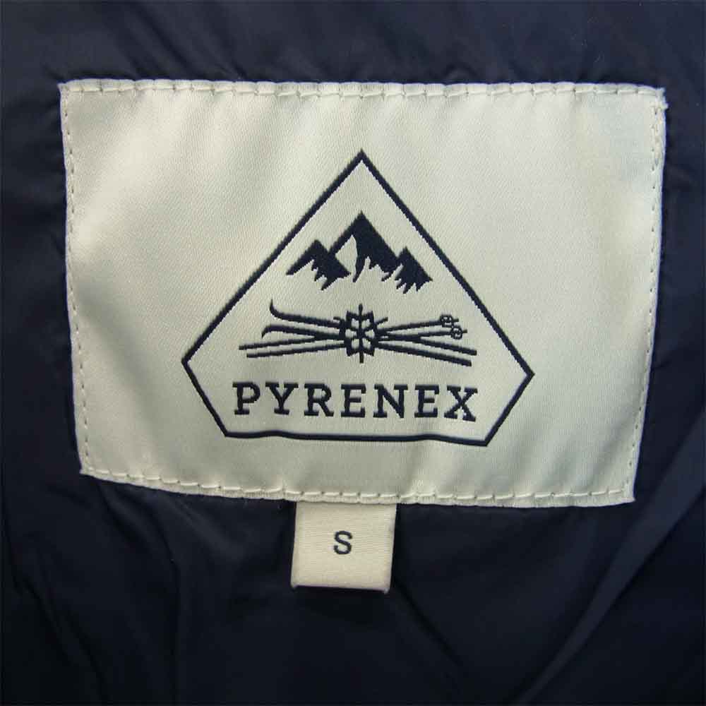 Pyrenex ピレネックス HMO009 SPOUTNIC MAT JACKET AMIRAL スプートニク マット ダウンジャケット ネイビー系 S【中古】