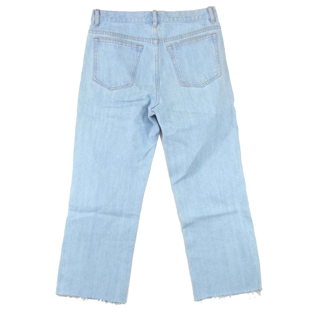A.P.C. アーペーセー カットオフ デニム パンツ インディゴブルー系 26【中古】