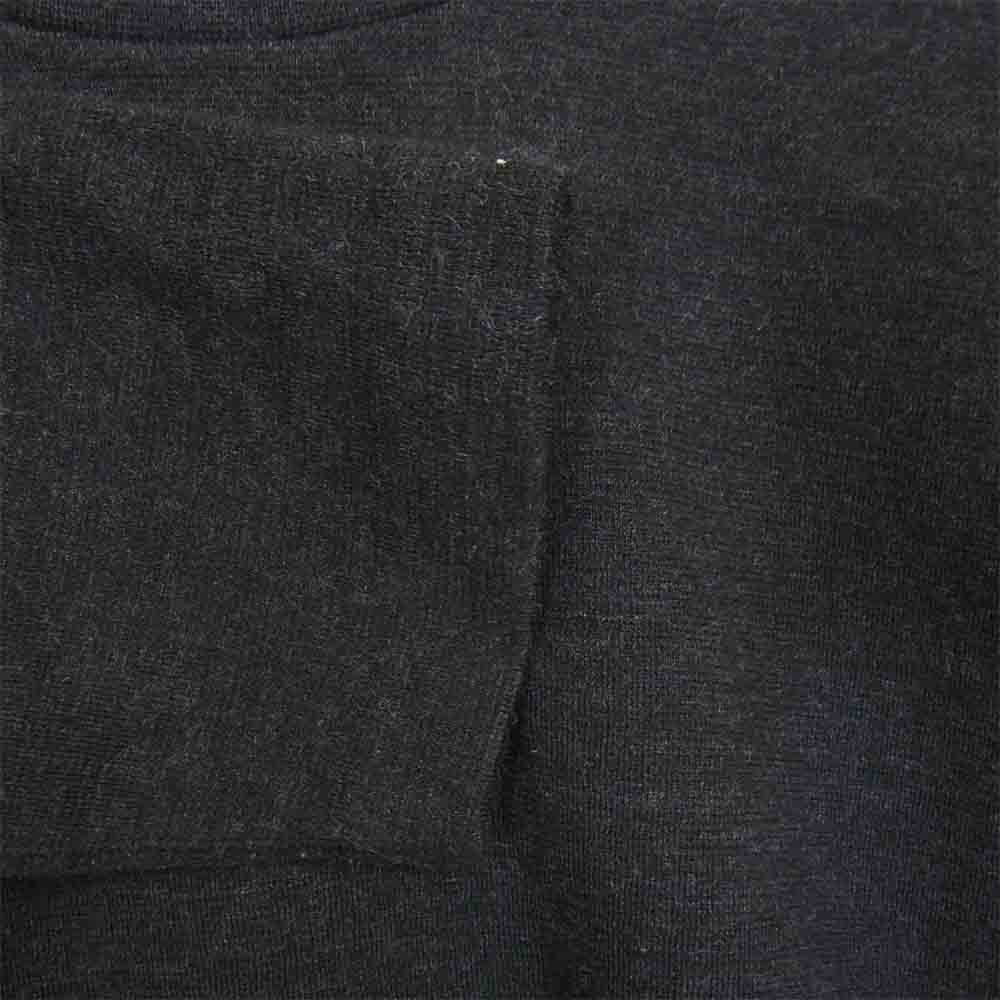 SUNSEA サンシー フェイク レイヤード ニット グレー系 2【中古】