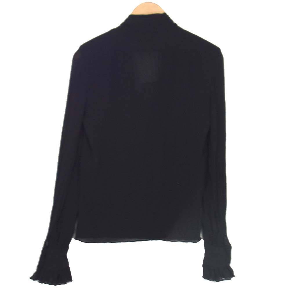 SAINT LAURENT サンローラン ブラウス ブラック系 サイズ表記無【中古】