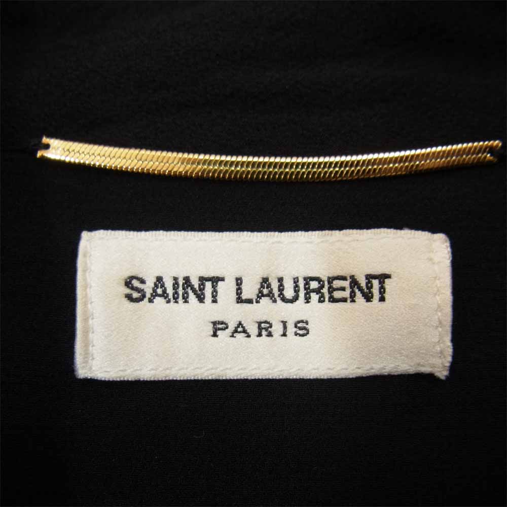 SAINT LAURENT サンローラン ブラウス ブラック系 サイズ表記無【中古】
