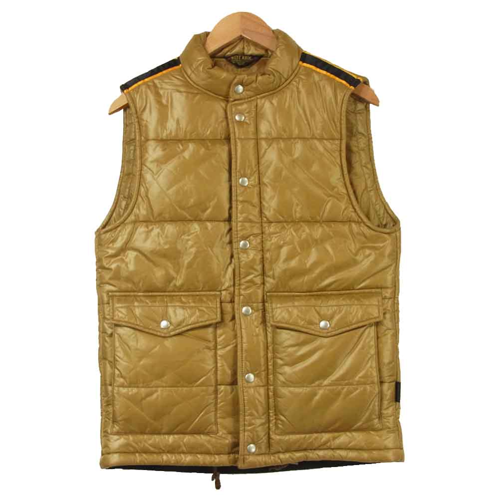 ウエストライド ダウンベスト ゴールド系 M【中古】