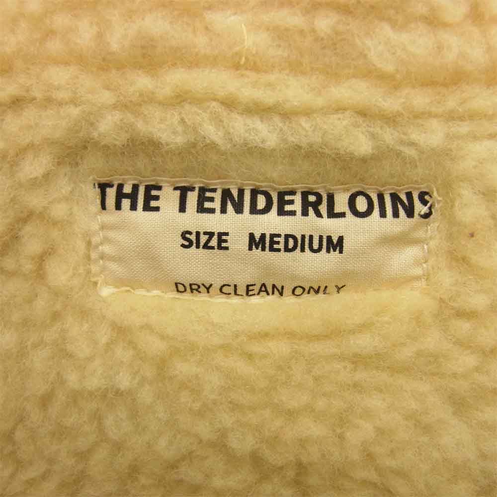 TENDERLOIN テンダーロイン T-47 ミリタリー コート モッズ コート 裏ボア カーキ系 M【新古品】【未使用】【中古】