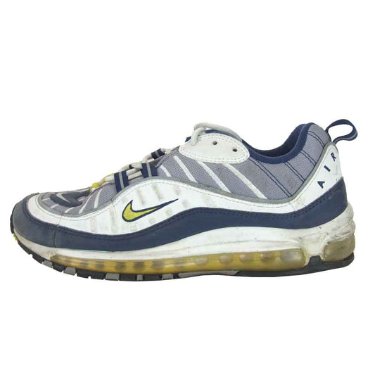 NIKE ナイキ 640744-105 エア マックス 98 AIR MAX 98 グレー系 ホワイト系 27.5cm【中古】