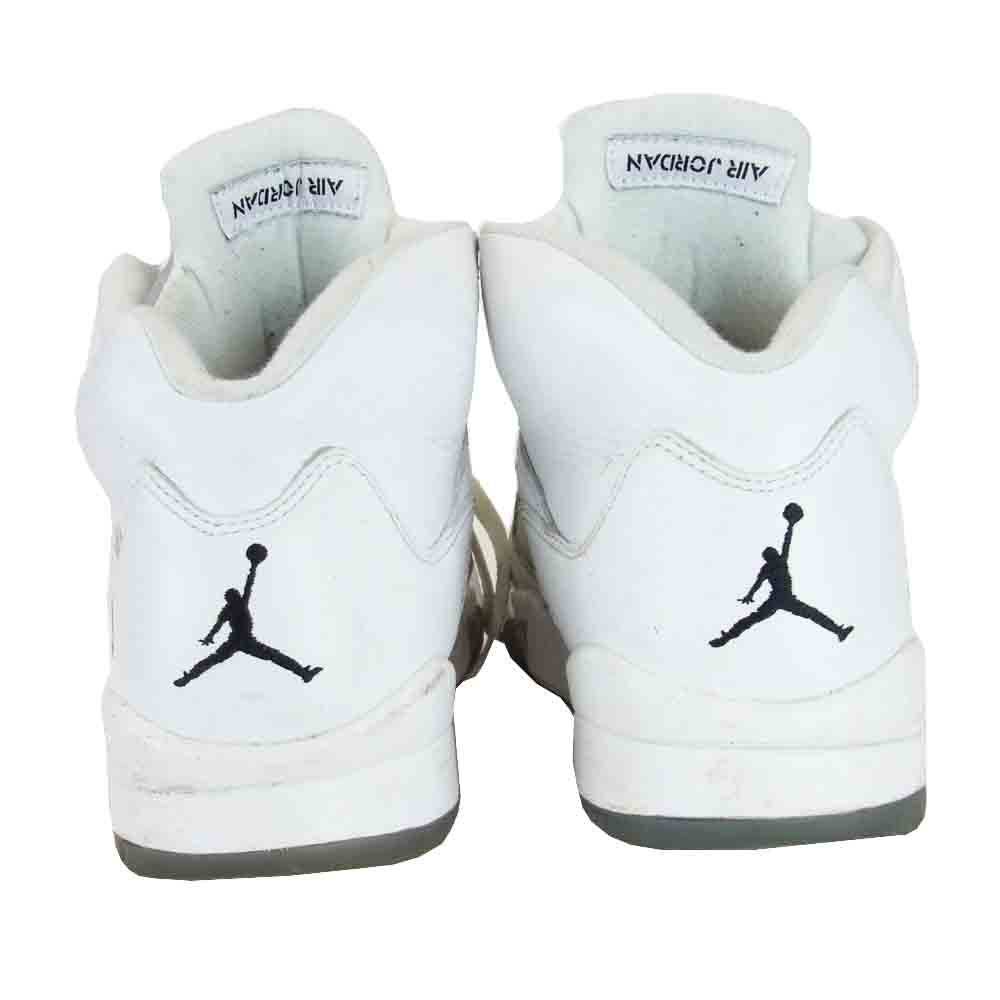 NIKE ナイキ 136027-130 エア ジョーダン 5 レトロ AIR JORDAN 5 RETRO ホワイト系 ホワイト系【中古】