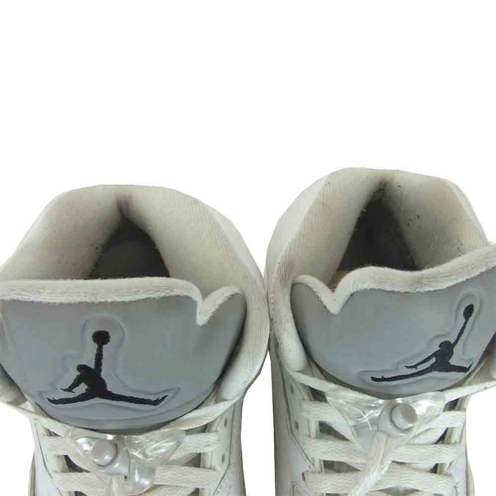 NIKE ナイキ 136027-130 エア ジョーダン 5 レトロ AIR JORDAN 5 RETRO ホワイト系 ホワイト系【中古】