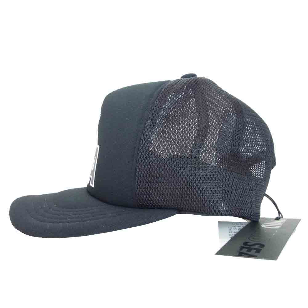 HYSTERIC GLAMOUR ヒステリックグラマー 02203QH06 × ウィンダンシー WIND AND SEA HYS WDS CAP ブラック系【新古品】【未使用】【中古】