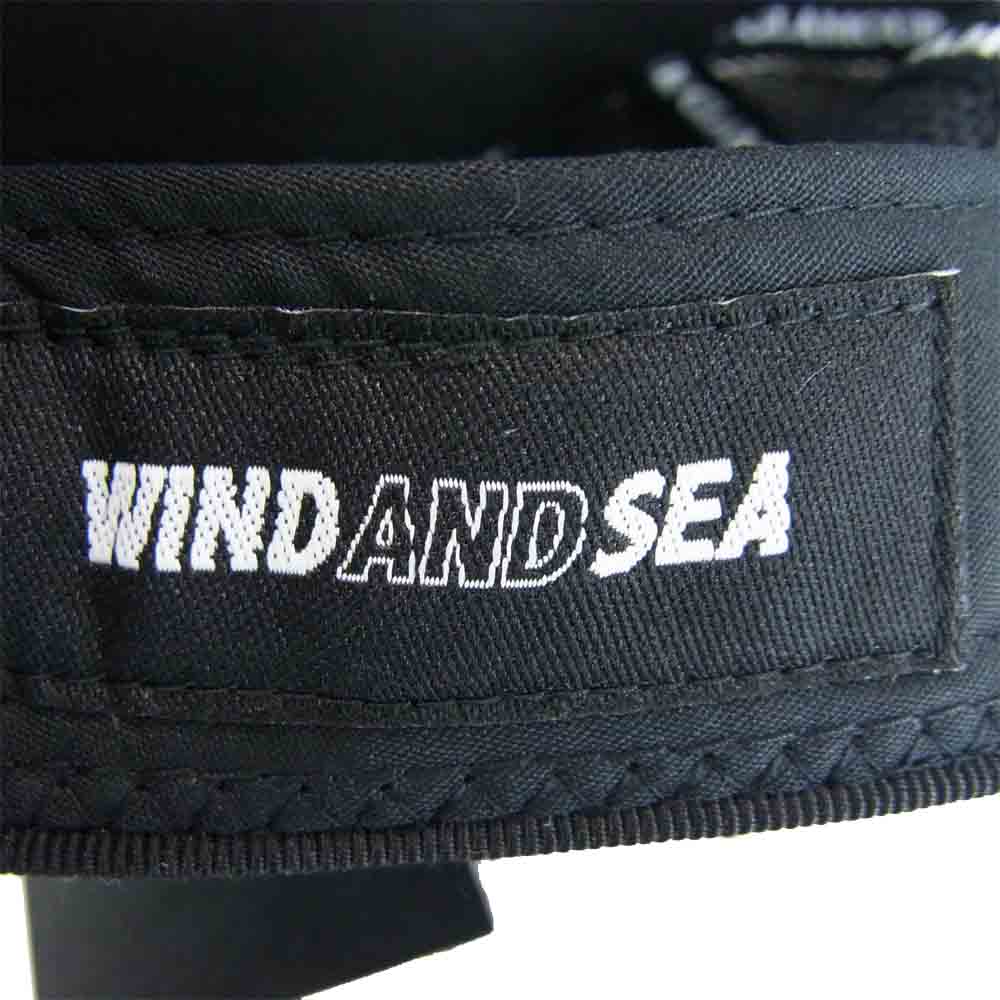 HYSTERIC GLAMOUR ヒステリックグラマー 02203QH06 × ウィンダンシー WIND AND SEA HYS WDS CAP ブラック系【新古品】【未使用】【中古】