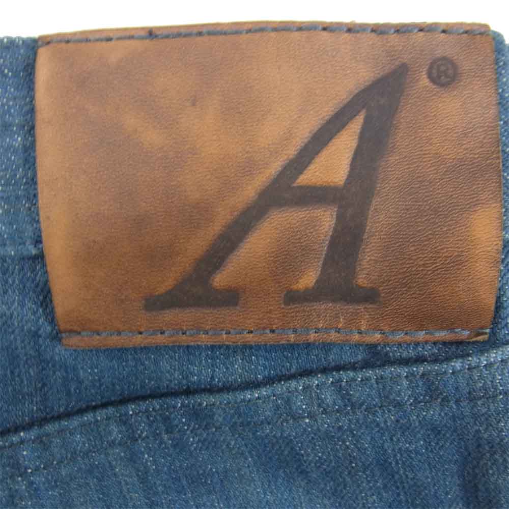 アナトミカ 530-000-03 スリムフィット デニムパンツ SLIM FIT AI DENIM 藍染 インディゴブルー系【新古品】【未使用】【中古】