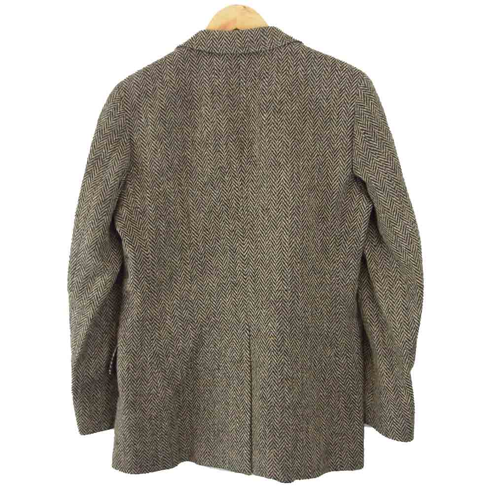 アナトミカ 530-552-08 ヘリンボーン ウール ジャケット DUNN JACKET ブラウン系 38【新古品】【未使用】【中古】
