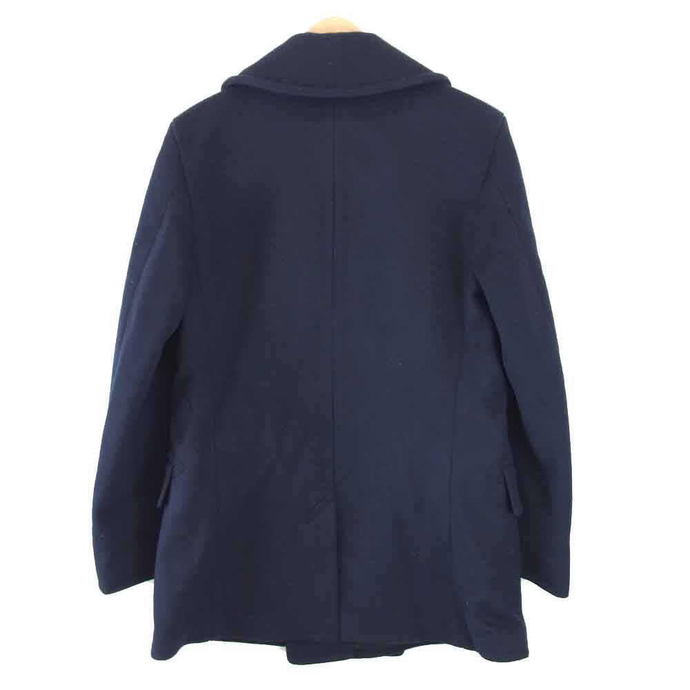 アナトミカ 19AW 530-522-04 Pコート ウール Pea Coat 海軍 USN スターボタン ネイビー系 ネイビー系 40【新古品】【未使用】【中古】