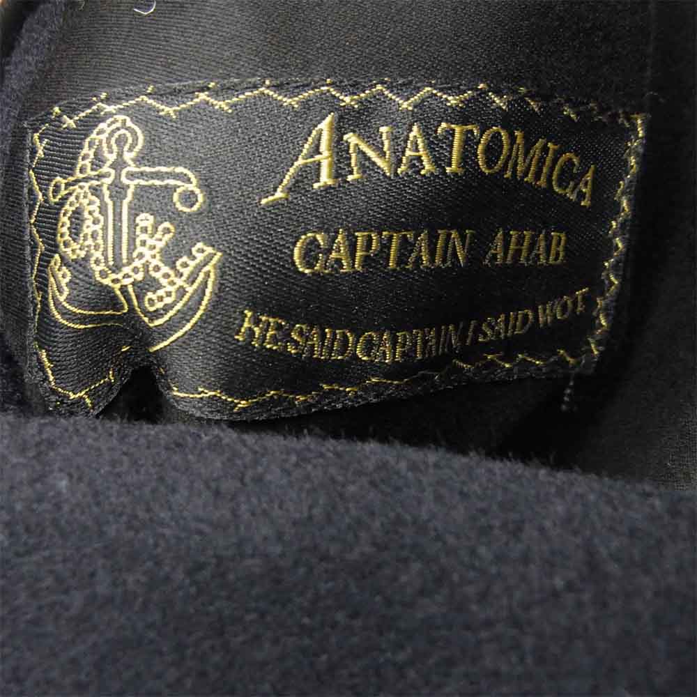 アナトミカ 19AW 530-522-04 Pコート ウール Pea Coat 海軍 USN スターボタン ネイビー系 ネイビー系 40【新古品】【未使用】【中古】