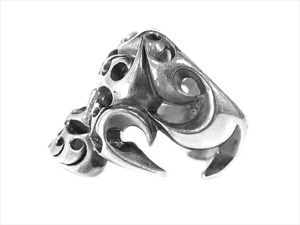 TENDERLOIN テンダーロイン T-SKULL RING ボルネオ スカル SV925 シルバーリング シルバー 17～20号程度  シルバー 17～20号程度【中古】