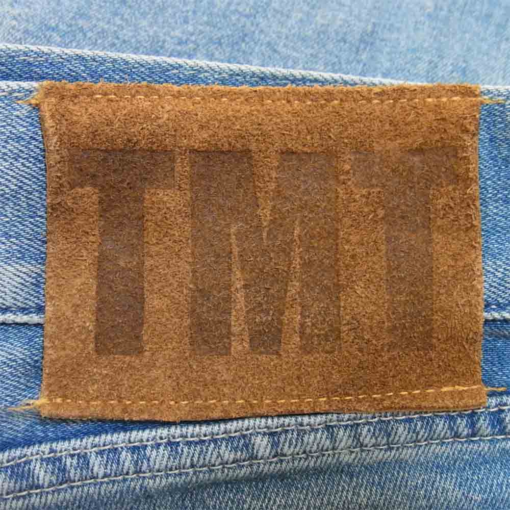 TMT ティーエムティー 16SS TPT-S16EC02 ブッシュ ビンテージ ストレッチ テーパード  デニム ブルー系 M【中古】